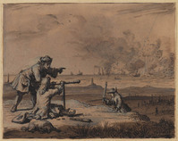 V 033a-74
<br/>
't Geloof haalt aan
<br/>
<em>Vinne, Vincent Laurensz. van der (1686-1742)</em>
